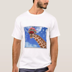 Camiseta Adorável "Missy Giraffe"