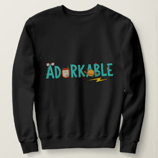 Camiseta Adorável: Nerdy Cute & Quirky Sweatshirt -T Shirt