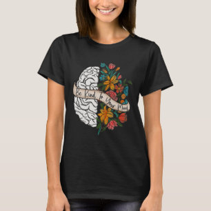 Camiseta Adorável Para A Sua Mente Mulheres Divertidas Awar
