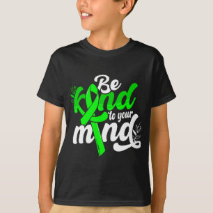 Camiseta Adorável Para A Sua Mente Sensibilização Para A Sa