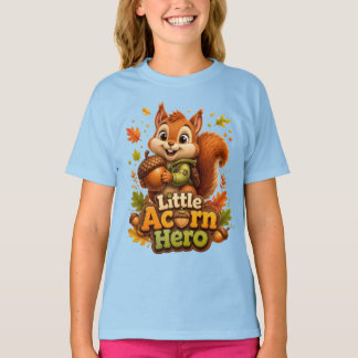 Camiseta Adorável pequeno herói bolota llustração – Subl pa