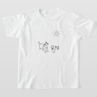 Camiseta Adorável Primavera Infantil