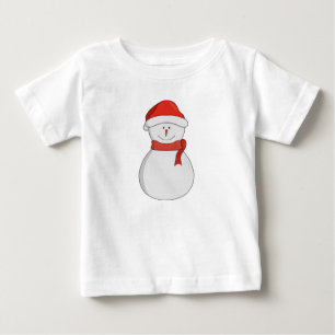 Camiseta Adorável Snowman