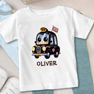 Camiseta Adorável Táxi Preto de Londres
