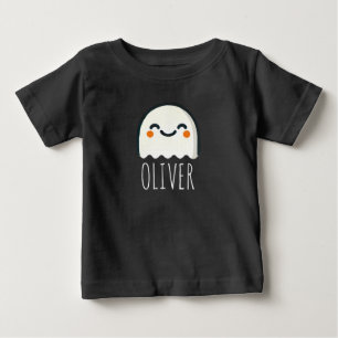 Camiseta Adorável temática fantasma personalizado