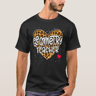 Camiseta Adorável Treinador de Matemática Professor de Geom