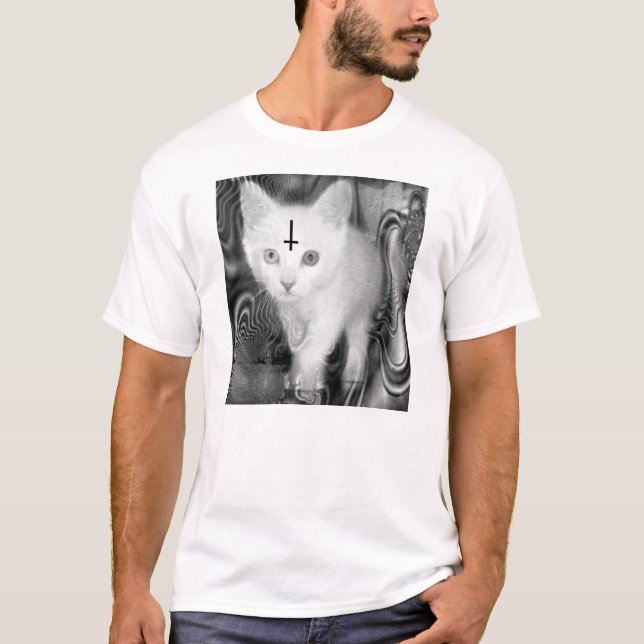 Camiseta adore o gatinho (Frente)