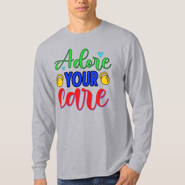 Camiseta Adore Seu Cuidado (Frente)
