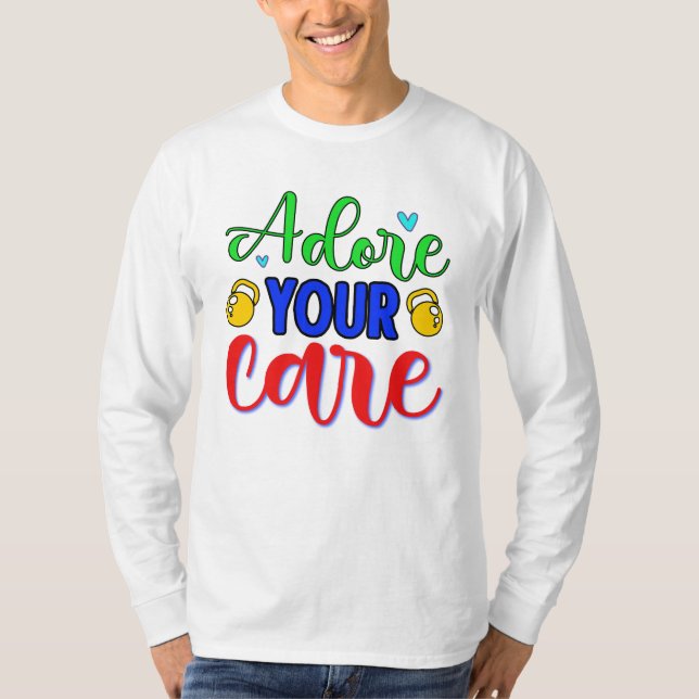 Camiseta Adore Seu Cuidado (Frente)