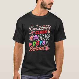 Camiseta Adorei A Minha Classe Durante 100 Dias De Escola 1