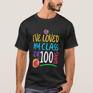 Camiseta Adorei A Minha Classe Durante 100 Dias De Escola 1