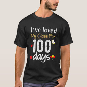 Camiseta Adorei A Minha Classe Durante 100 Dias De Escola 1