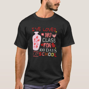 Camiseta Adorei a minha turma durante 100 dias de escola