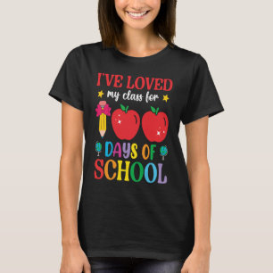 Camiseta Adorei a minha turma no 100º Dia da Escola no 100º
