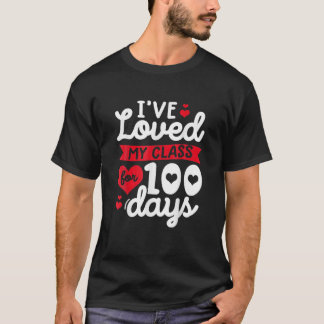 Camiseta Adorei Minha Aula Por 100 Dias De Professora