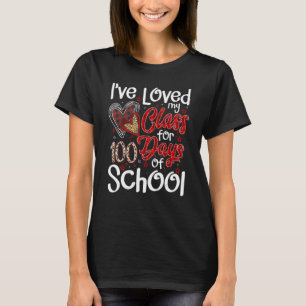 Camiseta Adorei Minha Aula Por 100 Dias De Professora