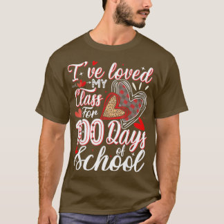 Camiseta Adorei Minha Aula Por 100 Dias De Professora V