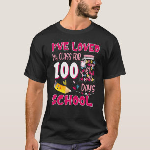 Camiseta Adorei minha turma por 100 dias de escola 100º D
