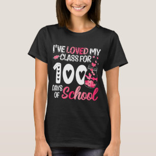Camiseta Adorei minha turma por 100 dias de escola 100º D