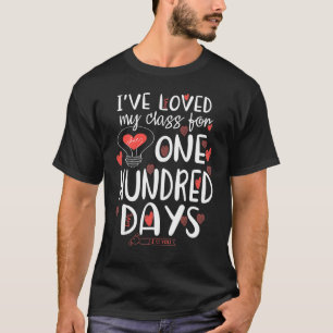 Camiseta Adorei minha turma por 100 dias de escola 100º d