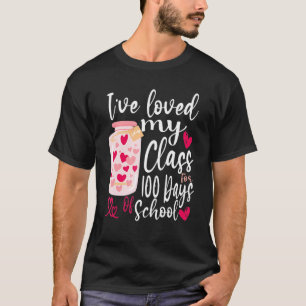 Camiseta Adorei minha turma por 100 dias de escola 100º d