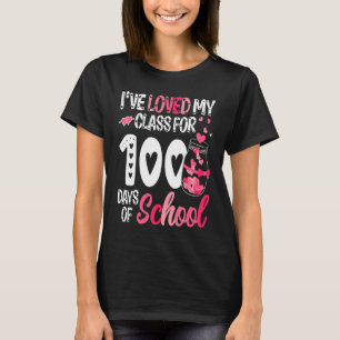 Camiseta Adorei minha turma por 100 dias de escola 100º D