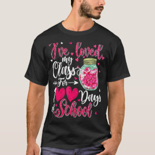 Camiseta Adorei minha turma por 100 dias de escola 100º d