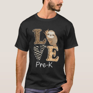 Camiseta Adorei Pré-Escolas pré-K pré-escola pré-K Professo