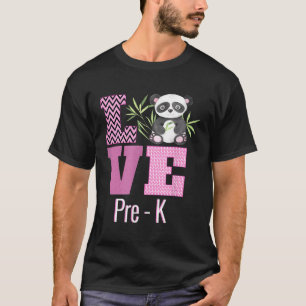 Camiseta Adorei Professor Pré-Kindergen Panda De Volta A Sc