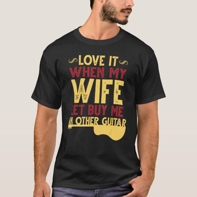 Camiseta Adorei quando minha esposa me deixou Comprar outra (Frente)