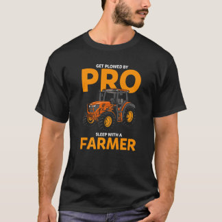 Camiseta Adormecer Pró Com Um Fa De Trator Farmer