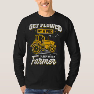 Camiseta Adormecer Pró Com Um Trator Farmador