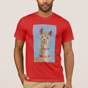 Camiseta Adorned Llama - Beige