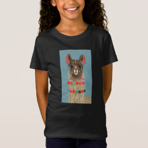 Camiseta Adorned Llama - Brown