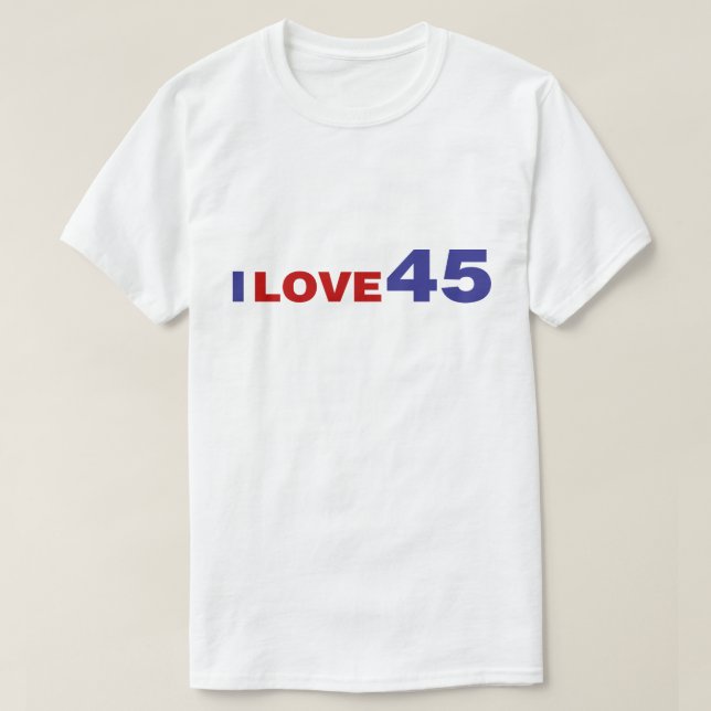 Camiseta Adoro 45 (Frente do Design)