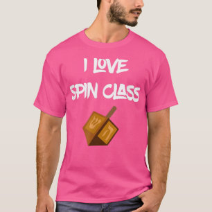 Camiseta Adoro a aula de rotação Dreidel Hanukkah, Chanu