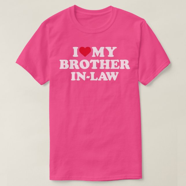 Camiseta Adoro a Irmandade para a Irmã (Frente do Design)