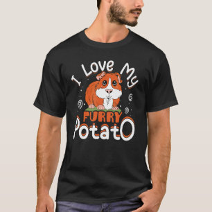 Camiseta Adoro A Minha Batata De Batata De Batata, Os Anima