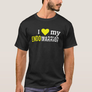 Camiseta Adoro A Sensibilização Para A Endometriose Do Meu