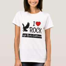 Adoro Águia Rock California Red Heart