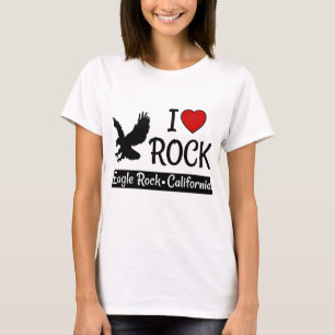 Camiseta Adoro Águia Rock California Red Heart