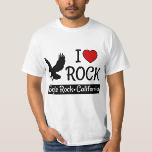 Camiseta Adoro Águia Rock California Red Heart