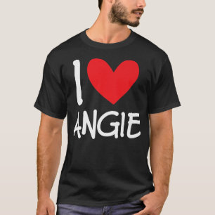 Camiseta Adoro Angie Name Personalised Girl Woman BFF Frie