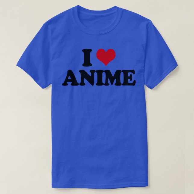 Camiseta Adoro Anime1 (Frente do Design)