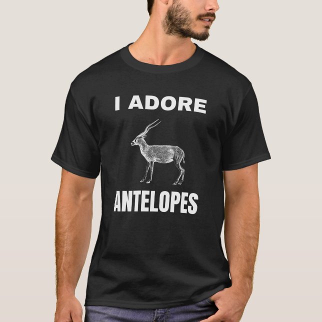 Camiseta Adoro Antílopes (Frente)