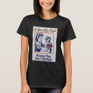 Camiseta Adoro as minhas plantas que não falam afogado