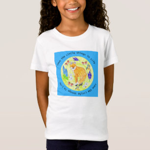 Camiseta Adoro as pequenas coisas na vida