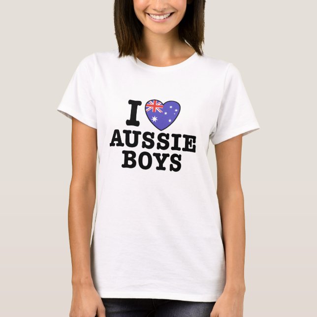 Camiseta Adoro Aussie Boys (Frente)
