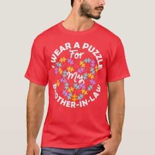 Camiseta Adoro Autismo Cardíaco Sensibilização Eu Visto Um 