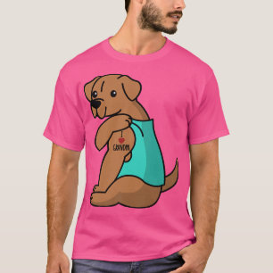 Camiseta Adoro Avô Tattoo Dogue De Bordeau Avô